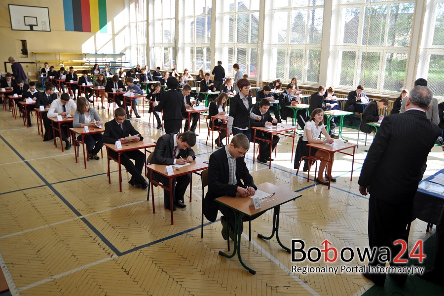 Egzamin Gimnazjalny w Bobowej