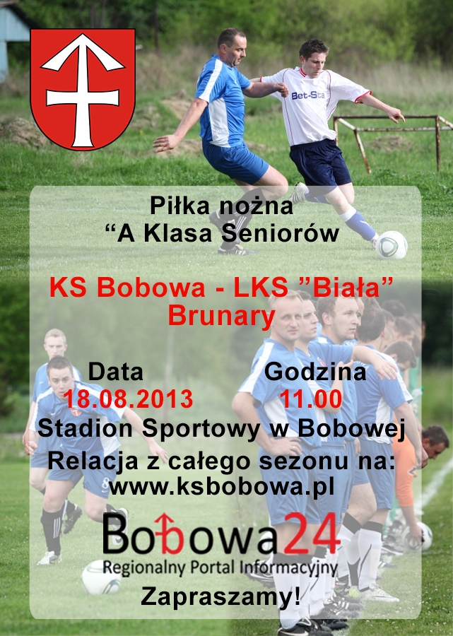 Mecz KS Bobowa – LKS „Biała” Brunary