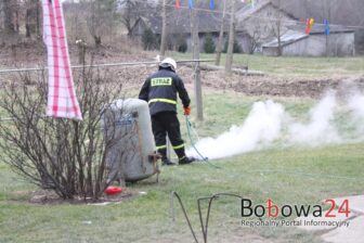 Pożar sadzy w Sędziszowej