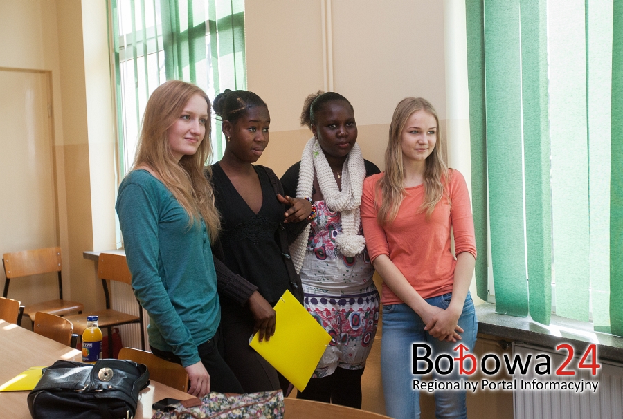 Francuska młodzież z kilkudniową wizytą w ZSO w Bobowej