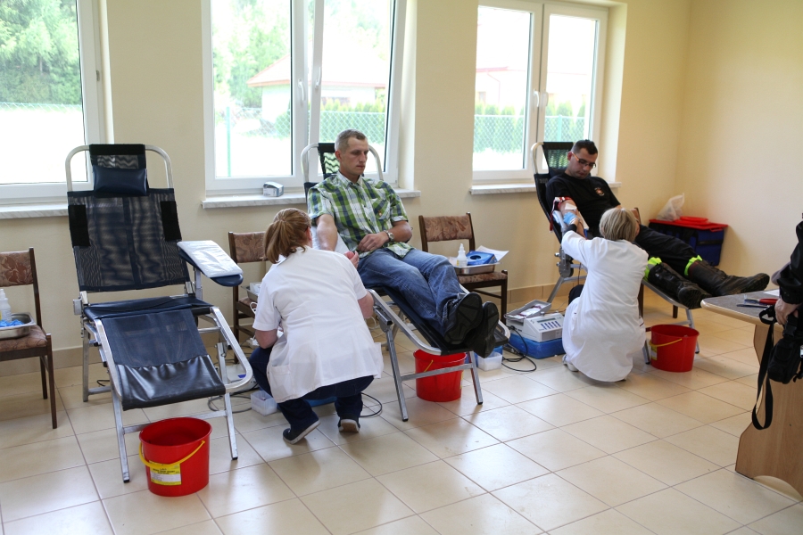 Wyróżnienie dla dzieci z Wilczysk podczas Happeningu Krwiodawców w Moszczenicy