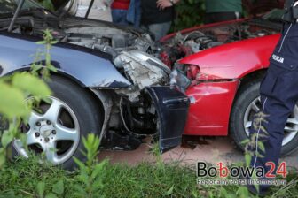 Groźny wypadek na drodze gminnej