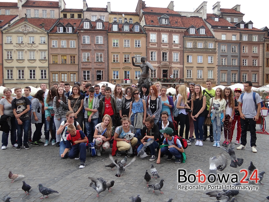Z Sędziszowej do Warszawy – czyli wycieczka edukacyjna uczniów z terenu Gminy Bobowa