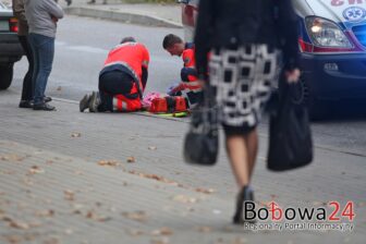 Potrącenie dziewczynki tuż przy szkole