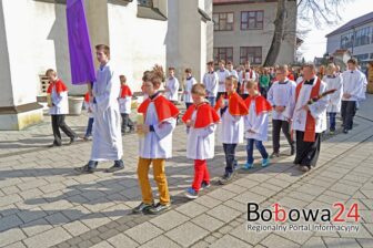 Niedzielą Palmową rozpoczynamy Wielki Tydzień. Procesja w Bobowej
