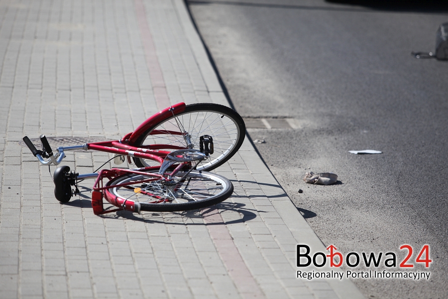 Czy doszło do wymuszenia pierwszeństwa przejazdu na rowerzyście w Jankowej?