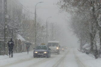 Uwaga na śnieg i marznący deszcz !