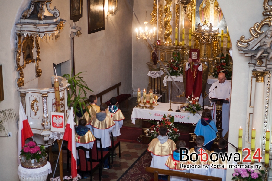 Mieszkańcy Siedlisk i Sędziszowej modli się za Ojczyznę z okazji Chrztu Polski