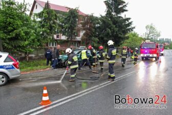 40-letni mieszkaniec Wilczysk pijany uciekał policji. Dachował nieopodal modlących się na majówce!