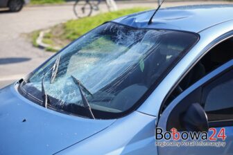 Pijany rowerzysta wjechał wprost pod koła