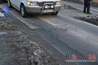 Mężczyzna potrącony na przejściu dla pieszych w Bobowej