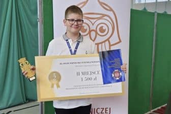 Mieszkaniec Wilczysk drugi w finale Ogólnopolskiego Turnieju Wiedzy Pożarniczej!