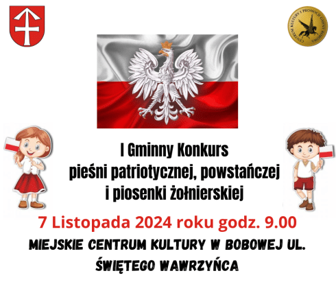 Wyśpiewaj sobie nagrodę w I Gminnym Konkursie patriotycznym!