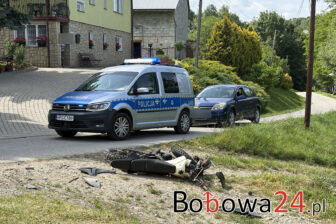 Wypadek 17-letniego motocyklisty w Brzanie. Kierował bez uprawnień…