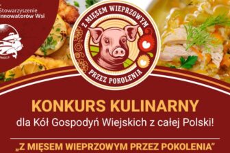 Z mięsem wieprzowym przez pokolenia – zgłoszenia do 20 lipca