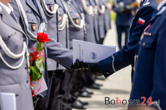 Powiatowe Święto Policji w Bobowej: mianowano 46 funkcjonariuszy