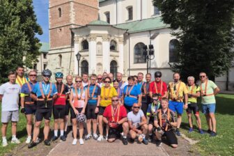Rowerem przez świat. Pielgrzymi z Wilczysk dotarli do Częstochowy