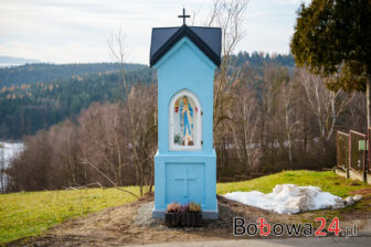 Kolejna kapliczka w gminie Bobowa została odrestaurowana