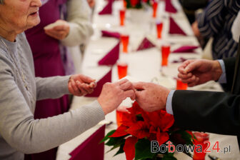 W świątecznych nastrojach – spotkanie wigilijne seniorów z gminy Bobowa