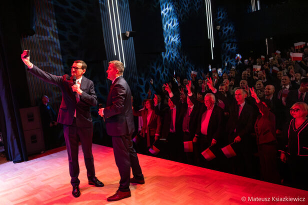 PiS znów u władzy? Mateusz Morawiecki przedstawił w Grybowie program wyborczy