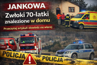 Siłowe wejście do domu w Jankowej. Służby znalazły ciało starszej kobiety