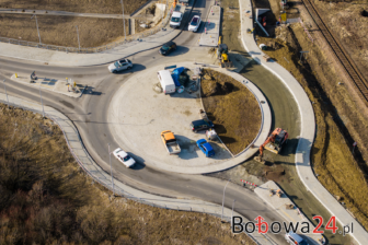 Rondo w Wilczyskach prawie gotowe – inwestycja na finiszu