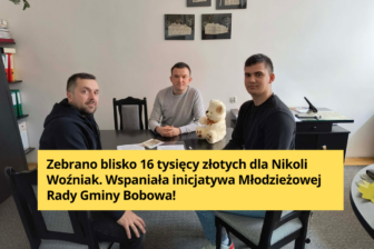 Wielkie serca w gminie Bobowa. Zebrano prawie 16 tysięcy złotych dla Nikoli Woźniak