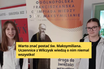 Uczennice z Wilczysk w krajowej czołówce. Znakomity wynik w olimpiadzie o św. Maksymilianie