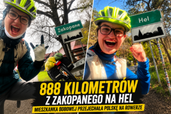 888 kilometrów z Zakopanego na Hel. Mieszkanka Bobowej przejechała Polskę na rowerze