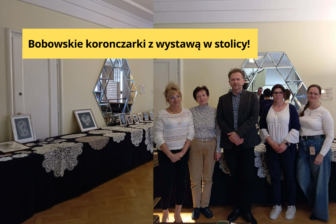 Bobowskie koronki klockowe zawędrowały do siedzib ministerstw w Warszawie