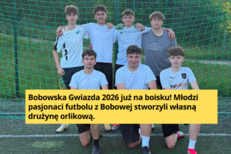 Bobowska Gwiazda 2026. Młodzi piłkarze z Bobowej stworzyli własną drużynę orlikową