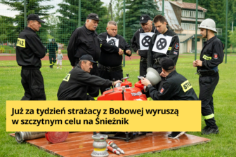 Druhowie z OSP Bobowa po raz kolejny dołączają do akcji „Strażak na szlaku”
