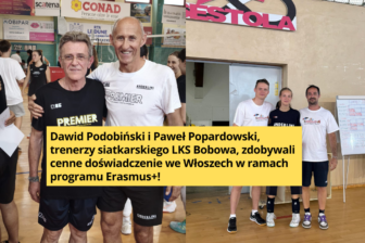 Włoska lekcja siatkówki. Trenerzy LKS Bobowa na stażu Erasmus+