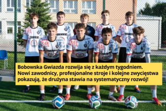 Od podwórkowej pasji do dobrze zorganizowanej drużyny. Bobowska Gwiazda rozwija się z każdym tygodniem