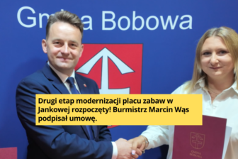 Plac zabaw w Jankowej zmienia się dla najmłodszych