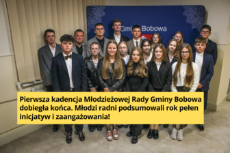 Pierwsza kadencja przeszła do historii. Młodzieżowa Rada Gminy Bobowa podsumowała rok pełen działań