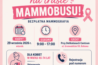 Mammobus ponownie stanie w Bobowej. Znamy termin badań
