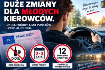 Młodzi kierowcy na nowych zasadach. Sprawdź, co zmieniło się w przepisach 