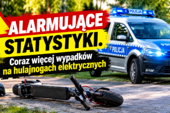 Wypadek na hulajnodze. 16-latek trafił do szpitala