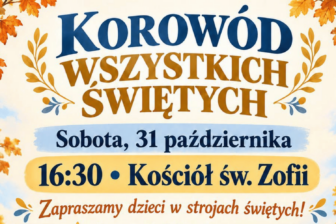 Korowód Wszystkich Świętych w Bobowej